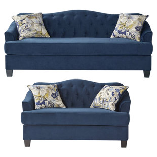 Wayfair | Blue Living Room Sets & Couches You'll Love in 2022